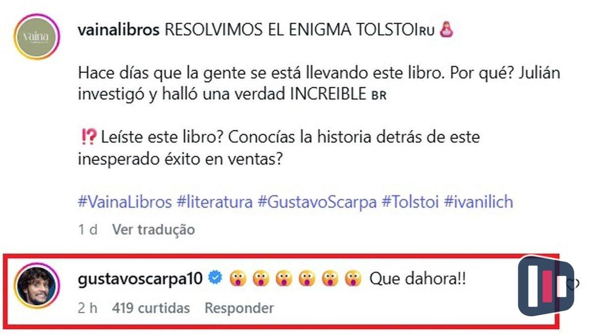 Gustavo Scarpa e seu impacto literário além do futebol com Tolstói