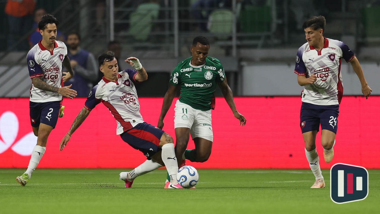 Palmeiras empata com Cerro Porteño e decide vaga na Libertadores fora de casa