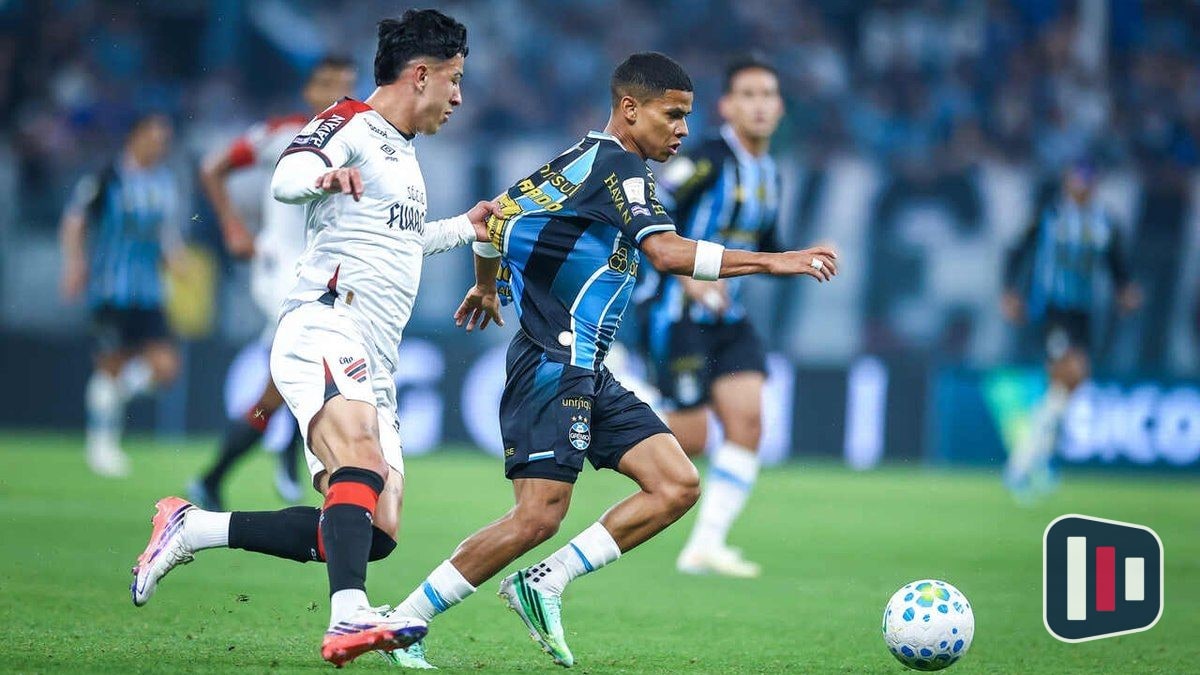 Grêmio aproveita casa e vence Athletico por 2 a 0 na 33ª rodada do Brasileirão