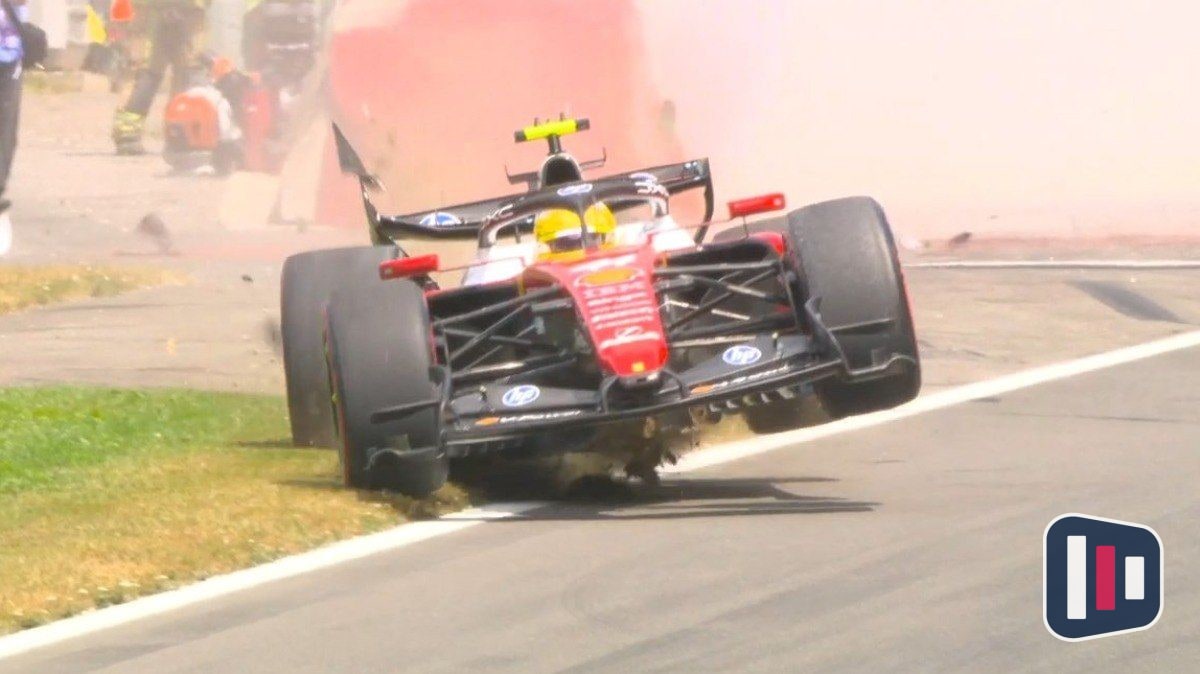 Antonelli lidera treino livre em Spa e acidente de Hamilton preocupa Ferrari