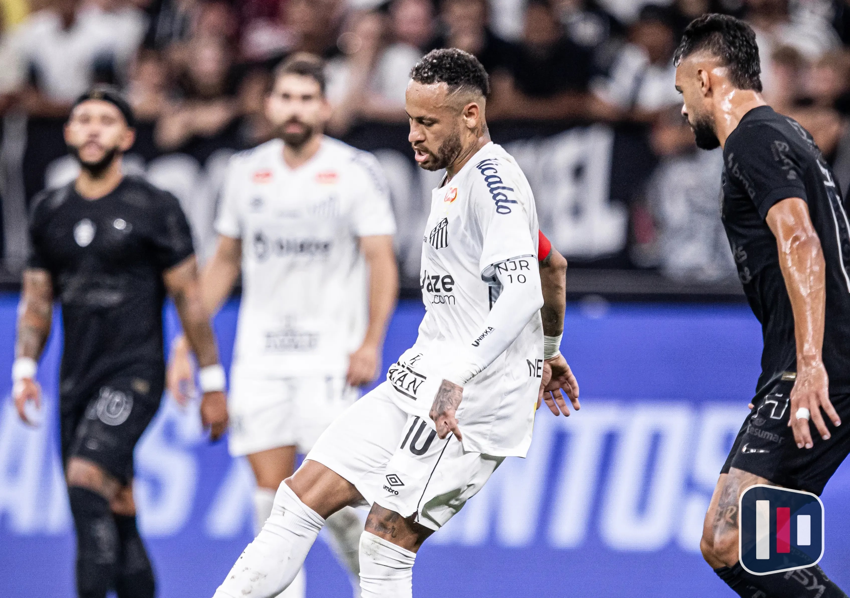 Santos busca primeira vitória contra Corinthians na Neo Química Arena com Neymar