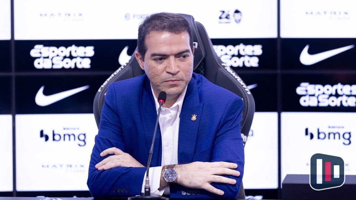 Corinthians oficializa saída de Marcelo Paz em meio a crise no futebol