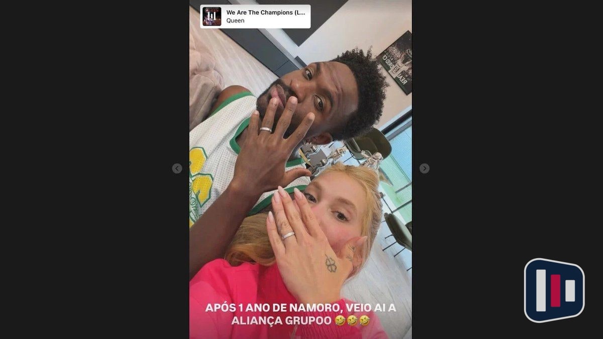 Virginia Fonseca e Vini Jr comemoram 1 ano de namoro e oficializam união com alianças