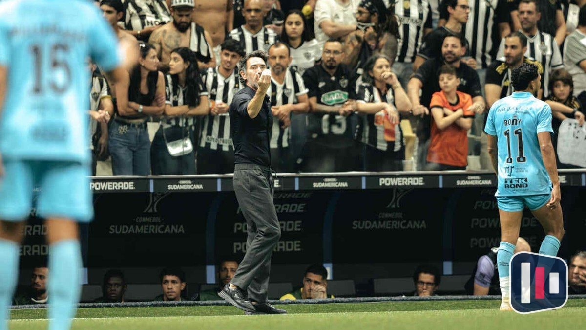 Atlético vence Santos e avança às semifinais da Sul-Americana na Arena MRV