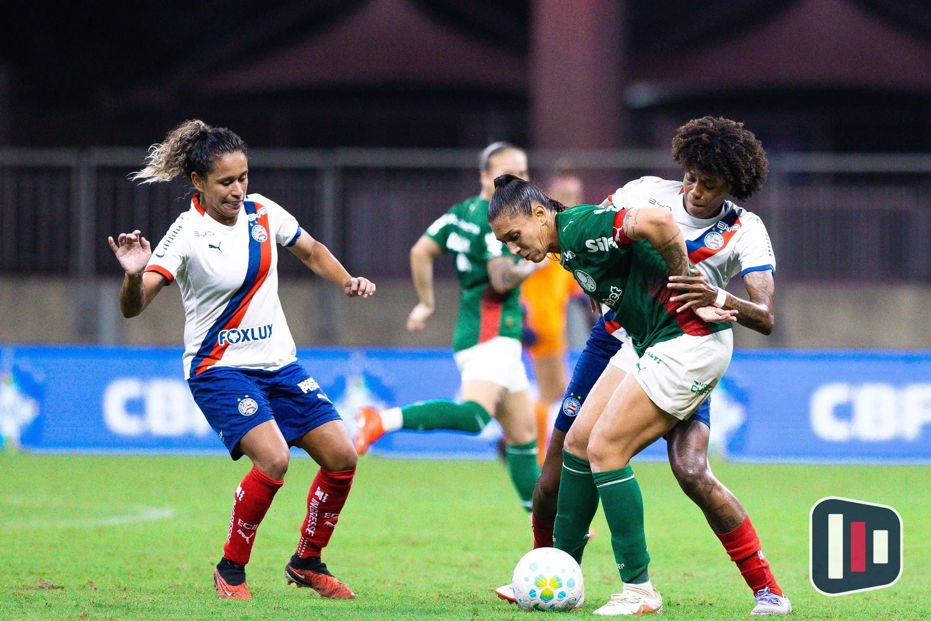 Bia Zaneratto lamenta pênalti perdido em empate entre Palmeiras e Bahia