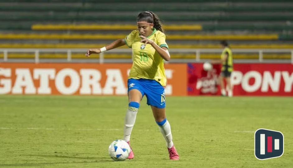 Dulce Maria estreia pelo Brasil na vitória da Seleção Sub-20 sobre a Tanzânia