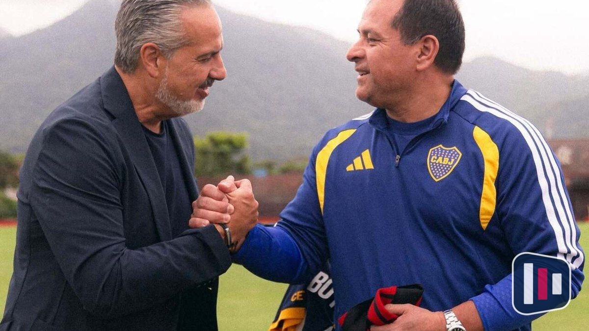 Boca Juniors treina no CT do Flamengo antes da semifinal da Sul-Americana