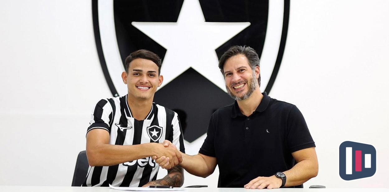 Botafogo acerta renovação com promessa de 17 anos até 2030