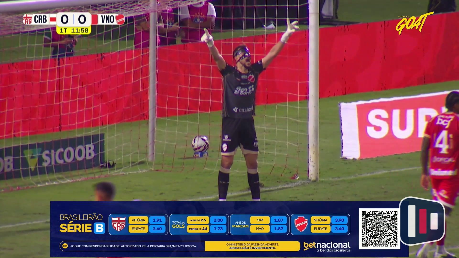 CRB vence Vila Nova com destaque na Série B: confira os melhores momentos