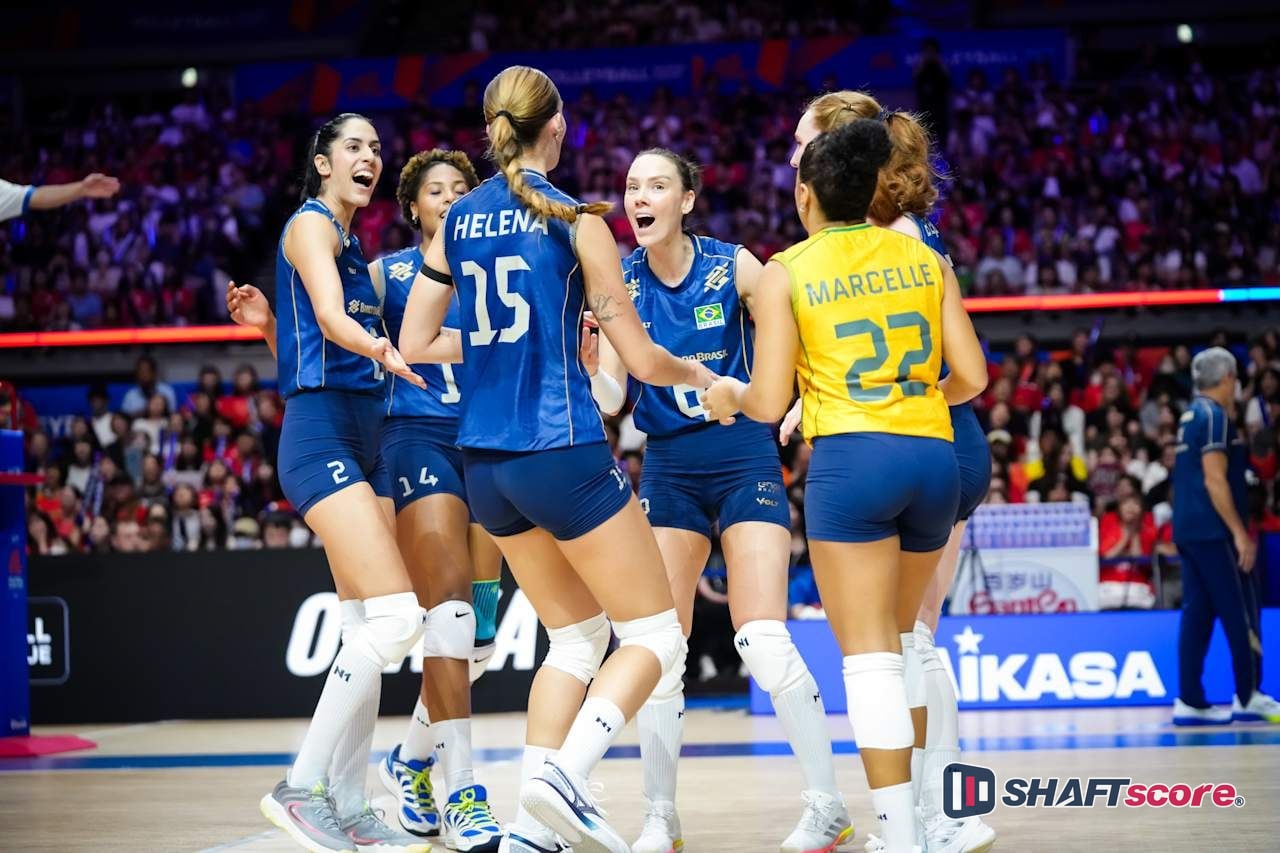 Brasil vence Japão e conquista oitava vitória na Liga das Nações de Vôlei