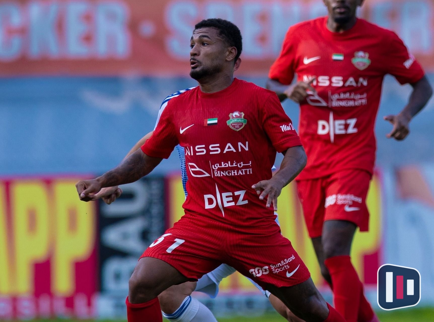Kauan Santos brilha com duas assistências em estreia pelo Shabab Al Ahli