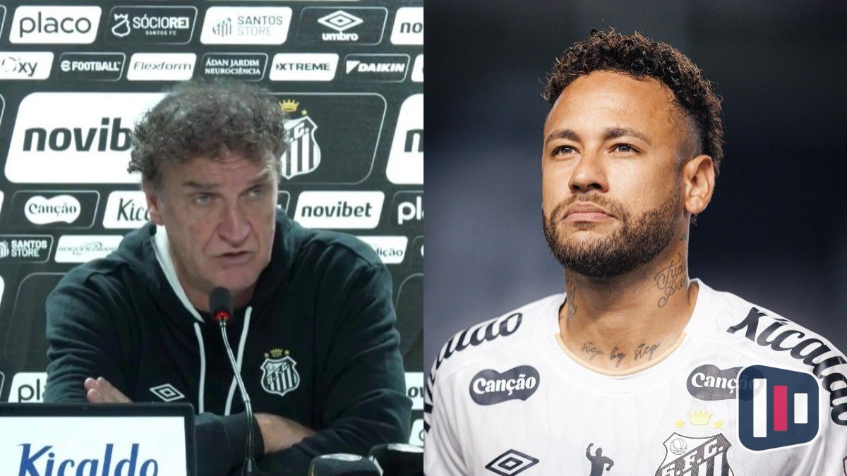 Cuca defende Neymar por expulsão polêmica e analisa impacto no Santos