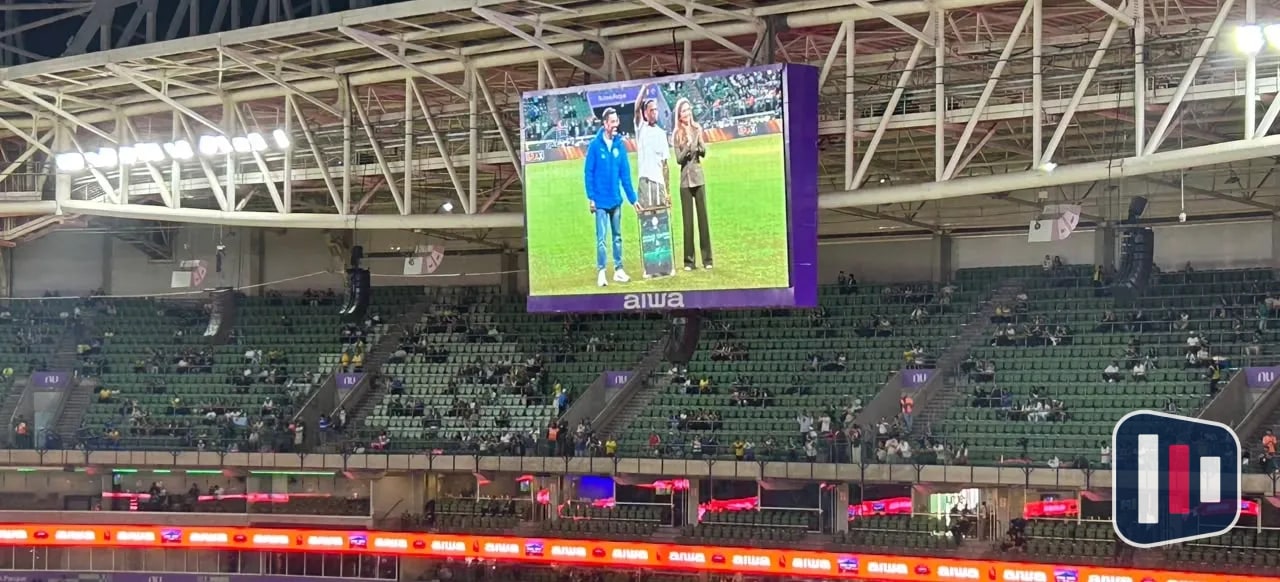 Allan se despede do Palmeiras e é homenageado antes de ir ao Manchester City