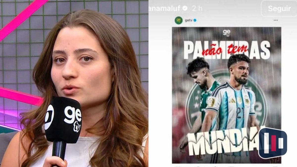 Jornalista da getv se manifesta após polêmica com piada sobre o Palmeiras
