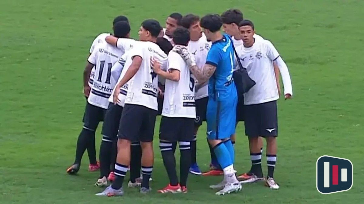 Botafogo Sub-17 domina e goleia o Atlético Goianiense no Brasileirão