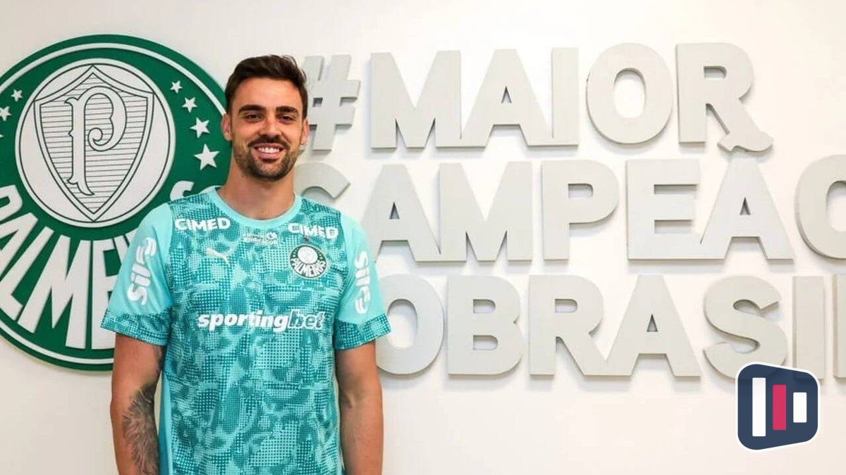 Bruno Bertinato é anunciado como novo goleiro do Palmeiras até 2026