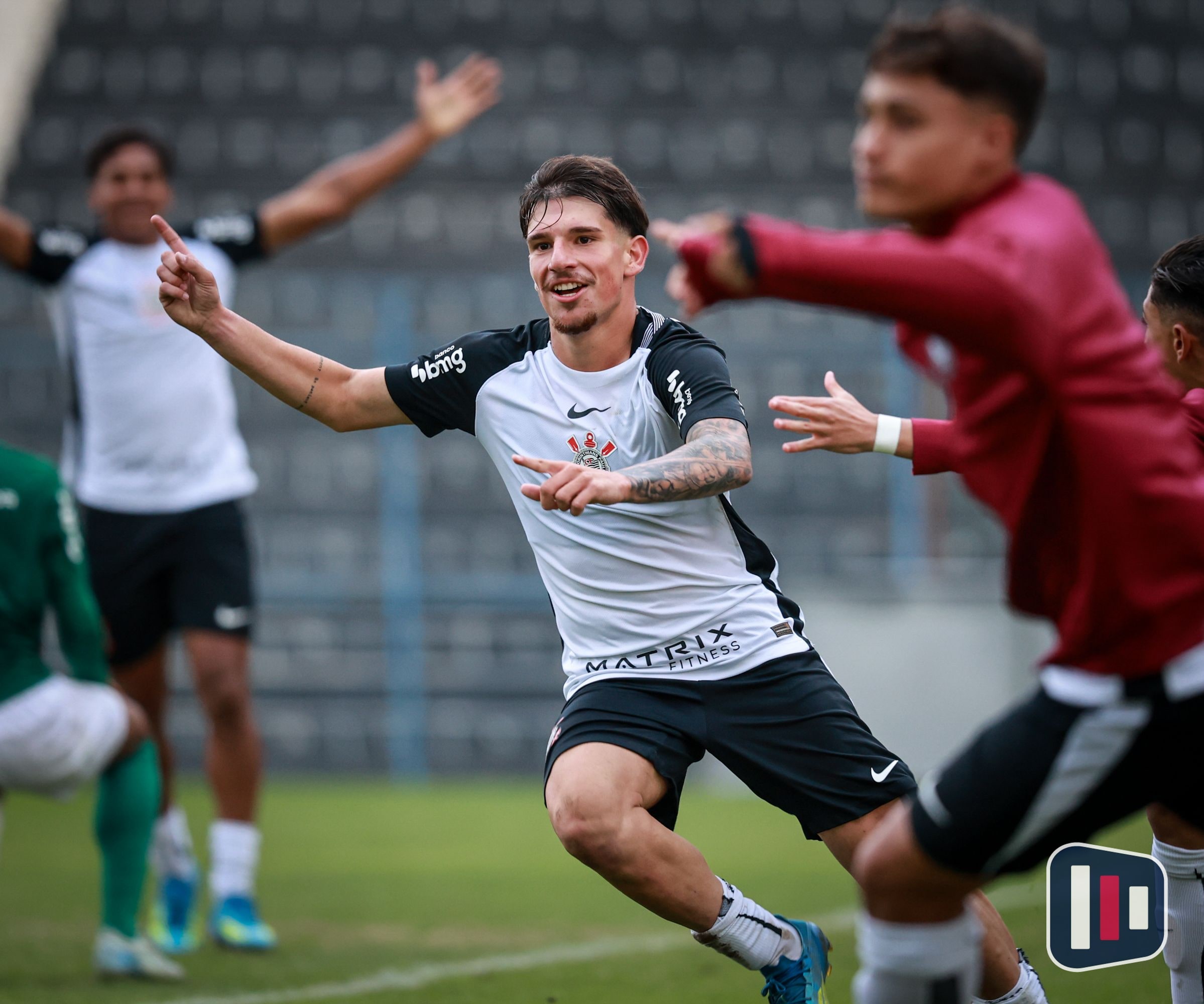 Corinthians vence Vasco por 3 a 0 e sobe para o terceiro lugar no Brasileiro Sub-17
