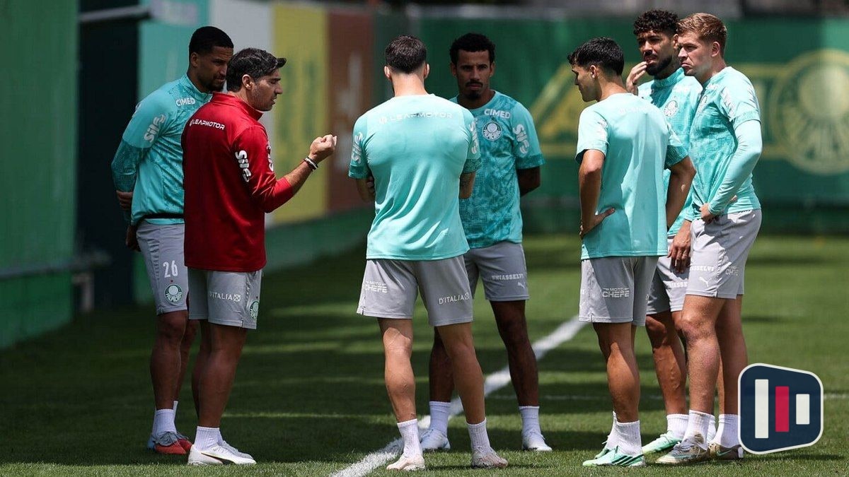 Palmeiras treina com controle de carga; Vitor Roque segue em tratamento especial