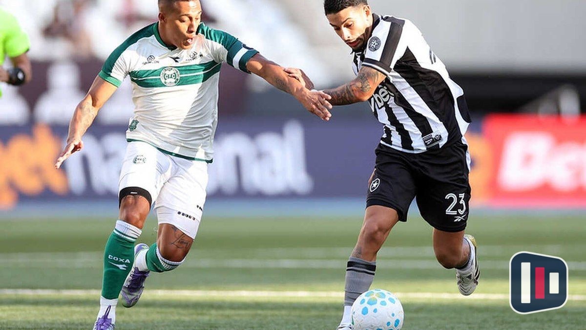 CBF altera data do jogo Coritiba x Botafogo pela 30ª rodada do Brasileirão