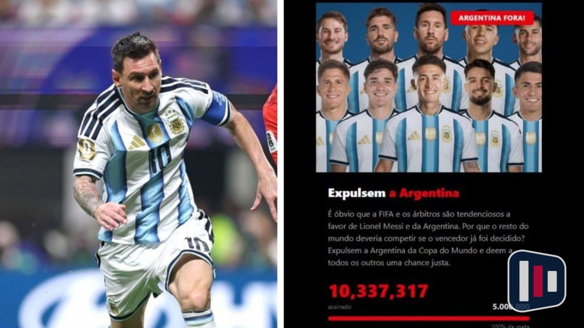 Petição pede exclusão da Argentina após polêmicas na Copa do Mundo 2026