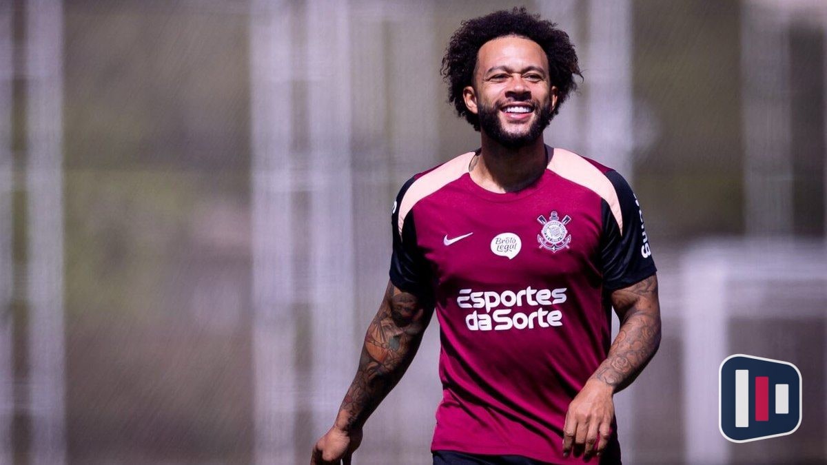 Memphis Depay desfalca Corinthians contra Mirassol por edema muscular