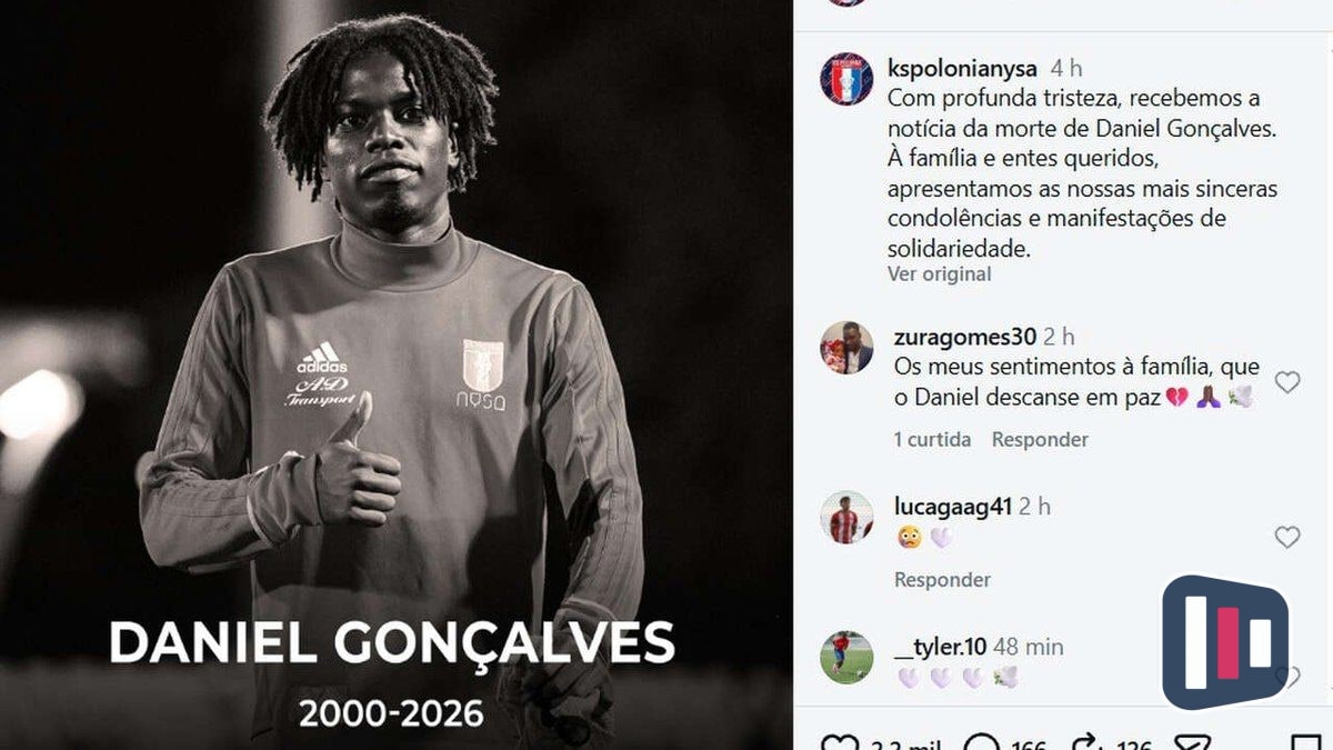 Jogador Daniel Gonçalves morre após mais de um ano em coma por ataque cardíaco