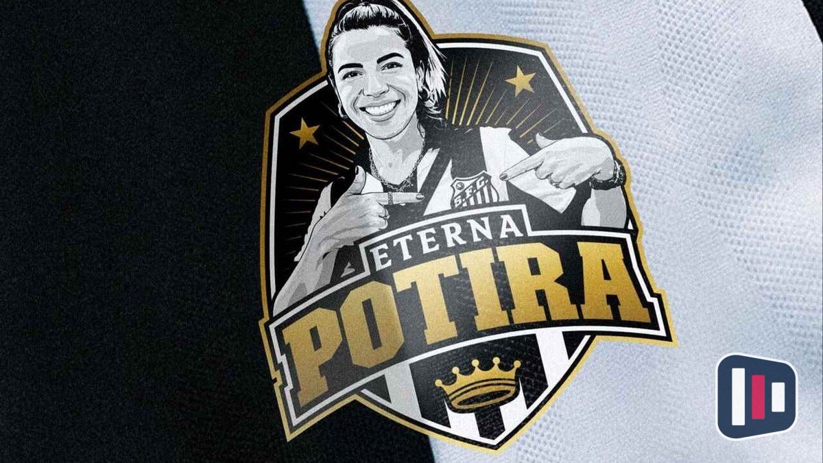 Santos homenageia Naty Potira com patch no jogo contra São Paulo