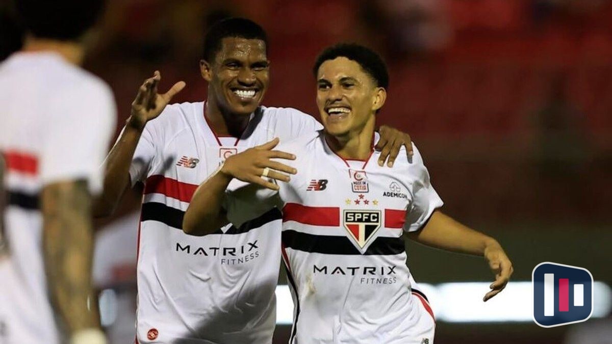 São Paulo vence União-TO e abre vantagem nas oitavas da Copa do Brasil Sub-20