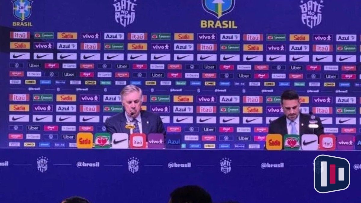 Ancelotti planeja renovação da Seleção para 2027 focando em meio-campo e jovens talentos
