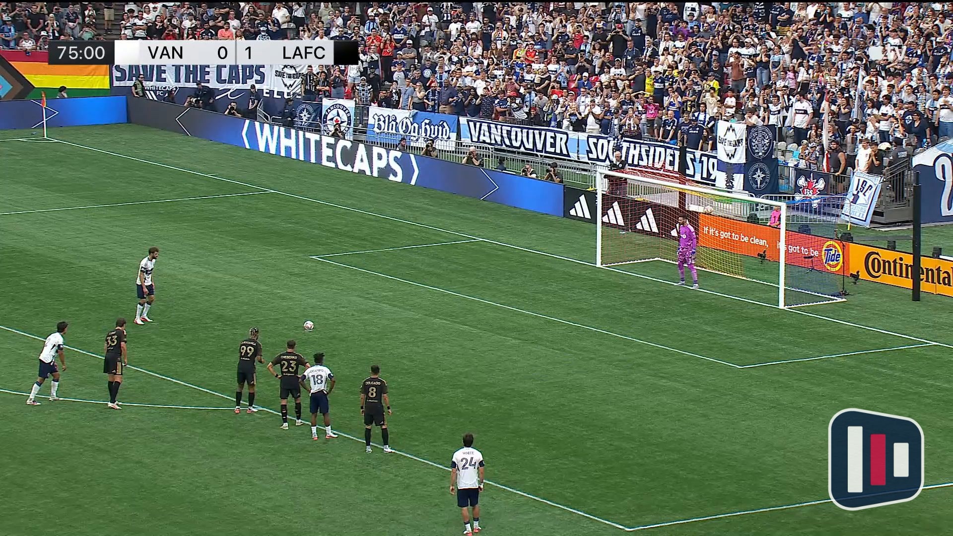 Müller converte pênalti e garante empate do Whitecaps contra o LAFC