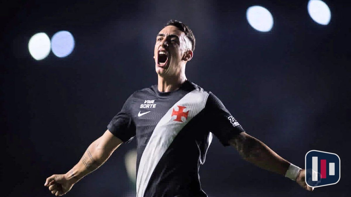 Puma Rodríguez assume a artilharia do Vasco com 32 participações em gols em 2026