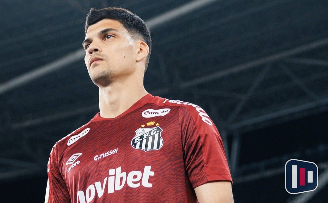 Gabriel Brazão comenta falha decisiva em derrota do Santos para o Botafogo