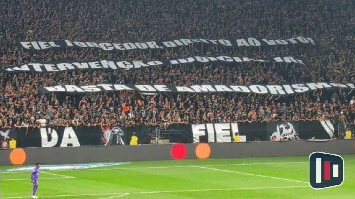 Torcida do Corinthians se une em protesto e pede Intervenção Judicial no clube