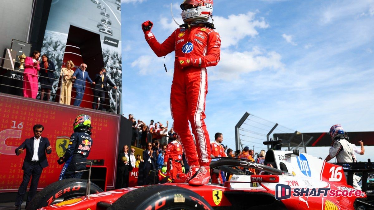 Leclerc vence GP da Inglaterra em final polêmico com safety car em Silverstone
