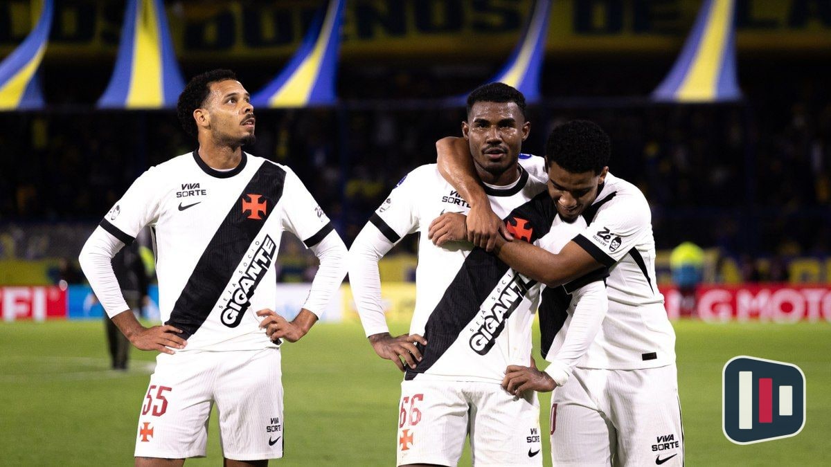 Vasco supera Boca Juniors em La Bombonera e avança na Copa Sul-Americana
