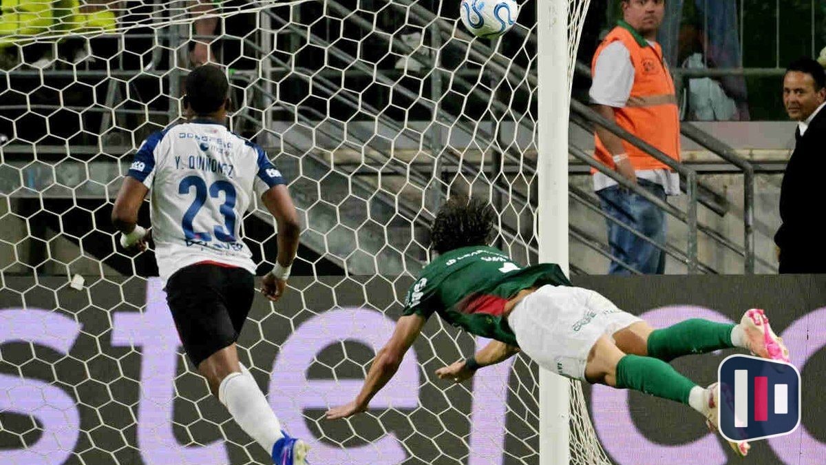 Giay decide e Palmeiras vence LDU na ida das quartas da Libertadores