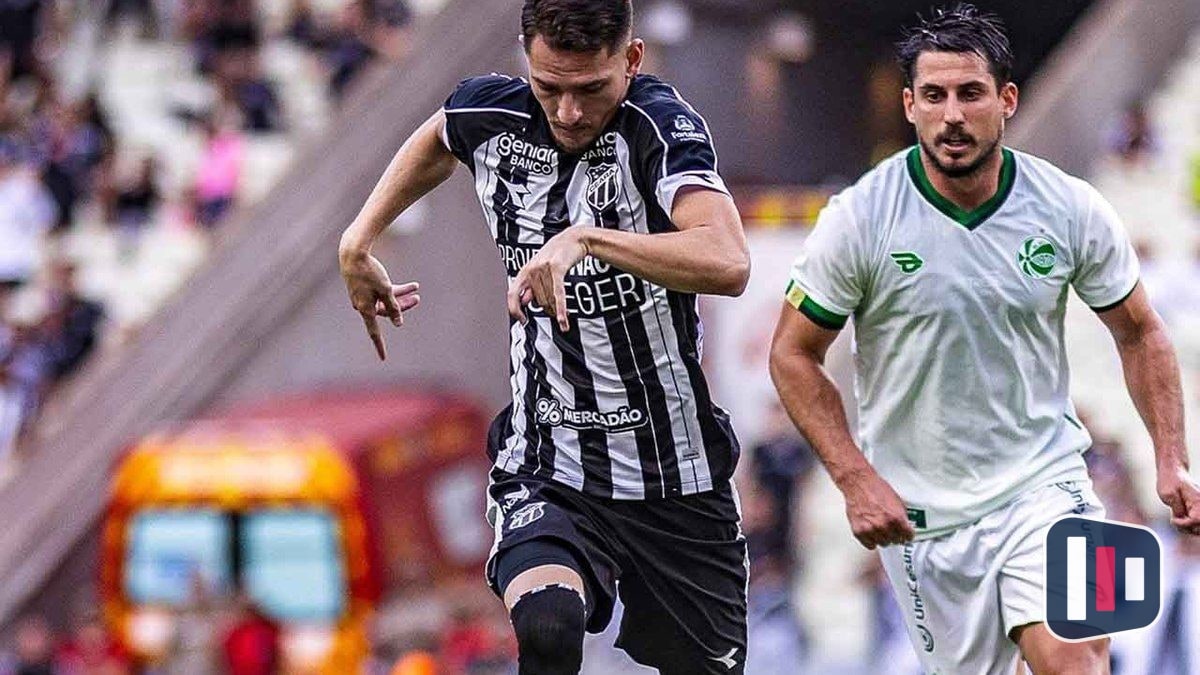 Empate emocionante em jogo da Série B entre Juventude e Ceará no Castelão