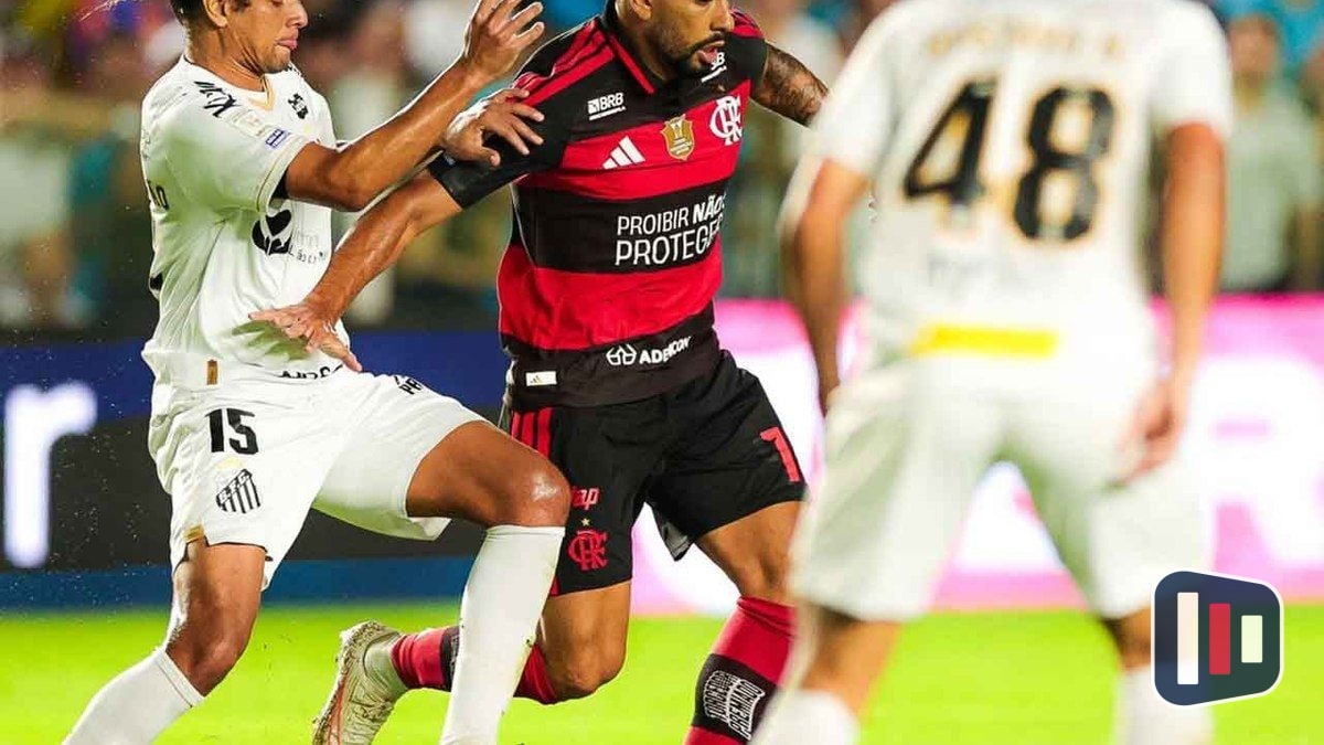 Flamengo repudia arbitragem em empate com Santos e critica VAR no Brasileirão