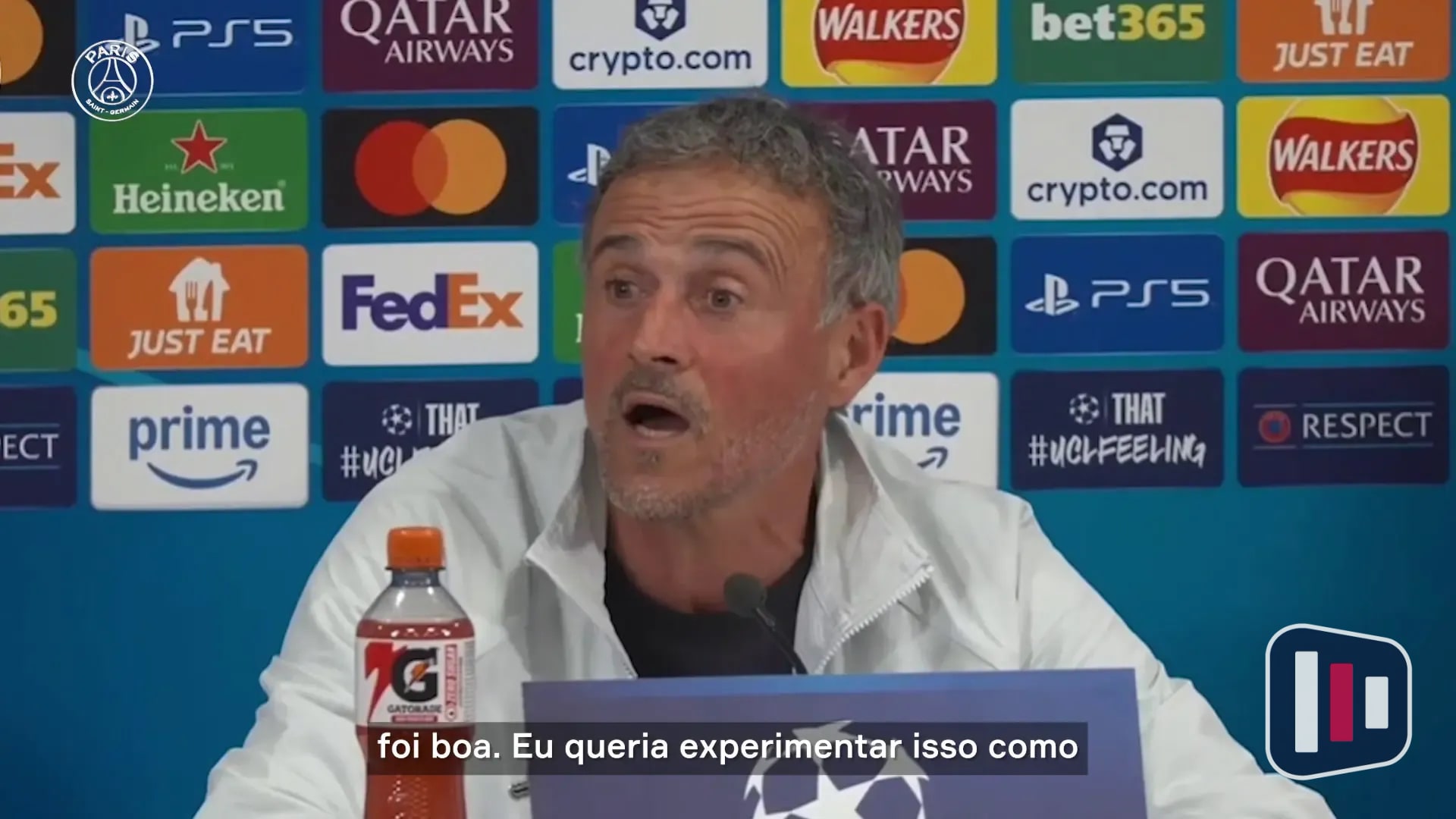 Luis Enrique destaca importância de Dembélé e explica pausa estratégica no PSG