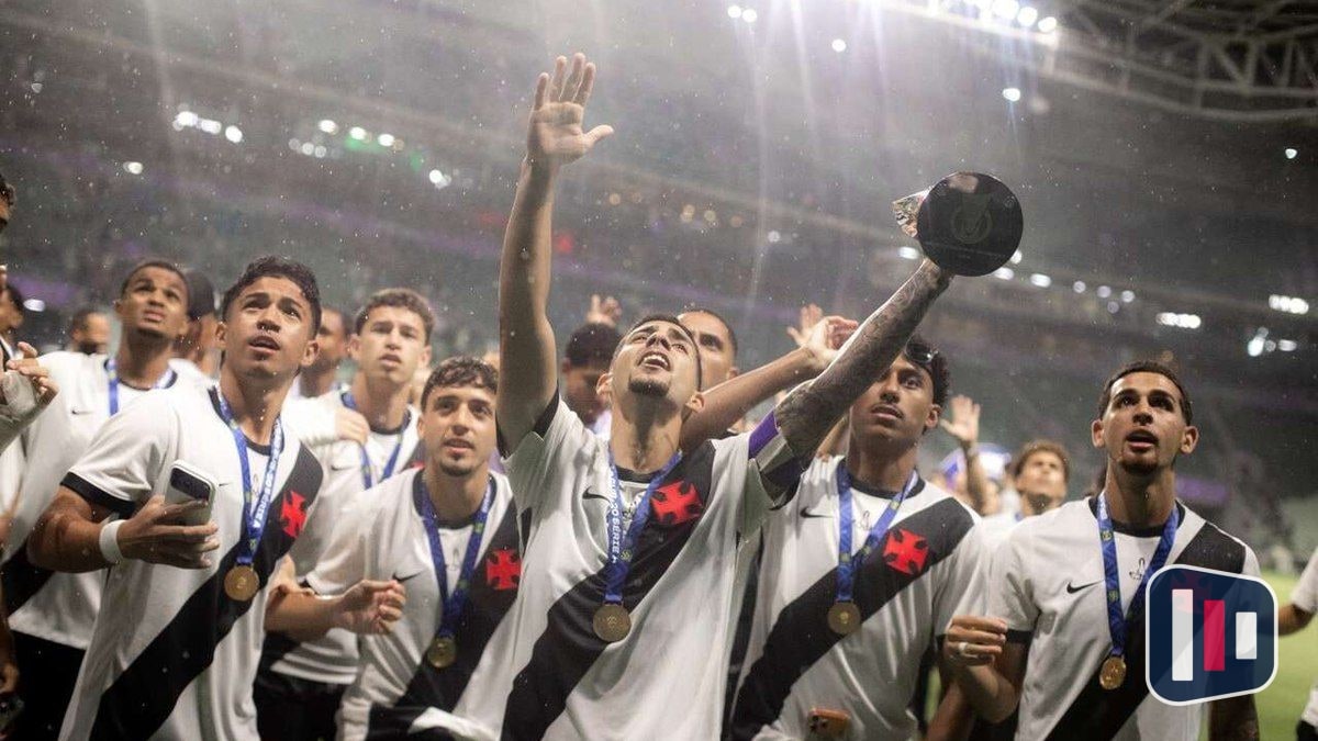 Vasco Sub-20 conquista título inédito no Brasileiro e emociona torcedor