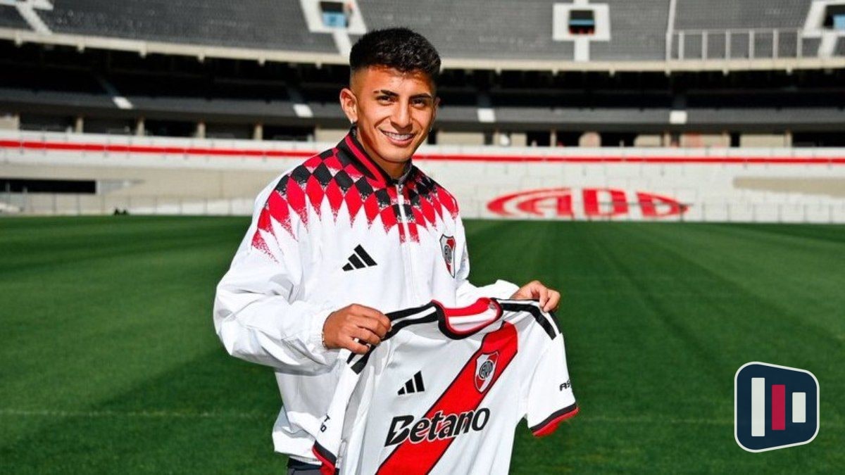 Thiago Almada é apresentado oficialmente como novo reforço do River Plate