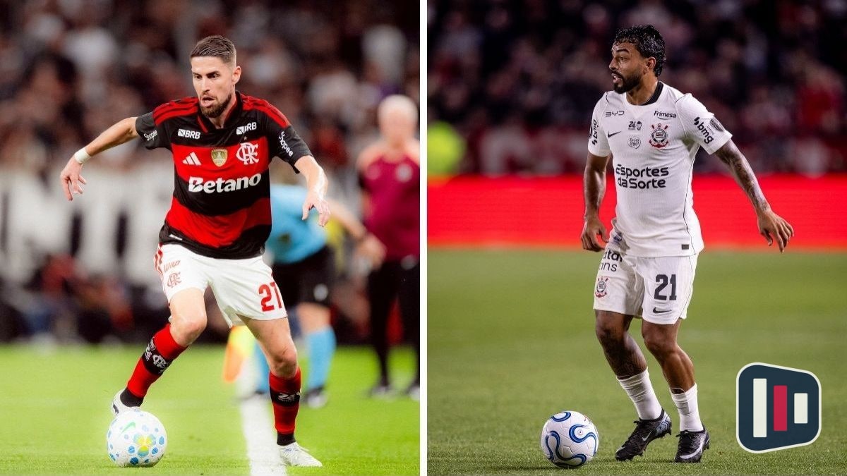 Flamengo e Corinthians se enfrentam no Maracanã com pressão na liderança do Brasileirão