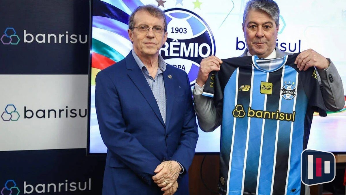 Banrisul volta a patrocinar Grêmio e Inter no Brasileirão até o fim de 2026