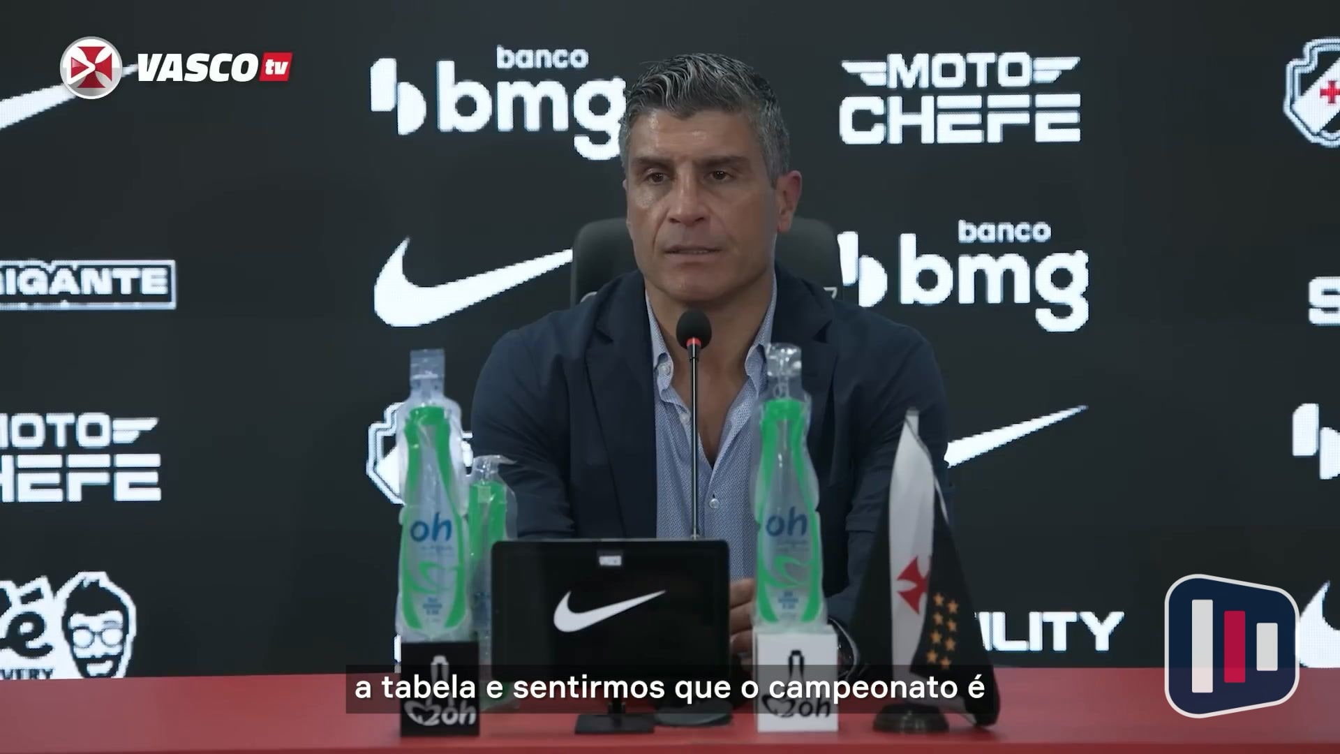 Pedro Emanuel analisa início no Vasco após derrota no Brasileirão