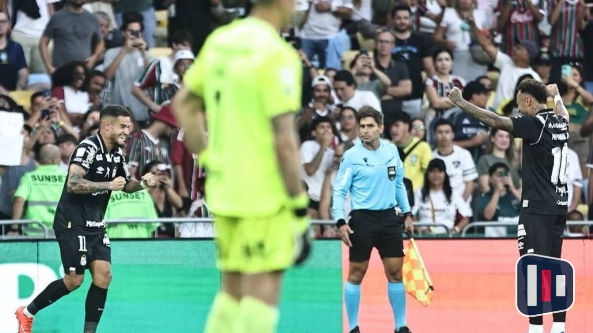 Coutinho marca seu primeiro gol pelo Santos na emocionante virada contra Fluminense
