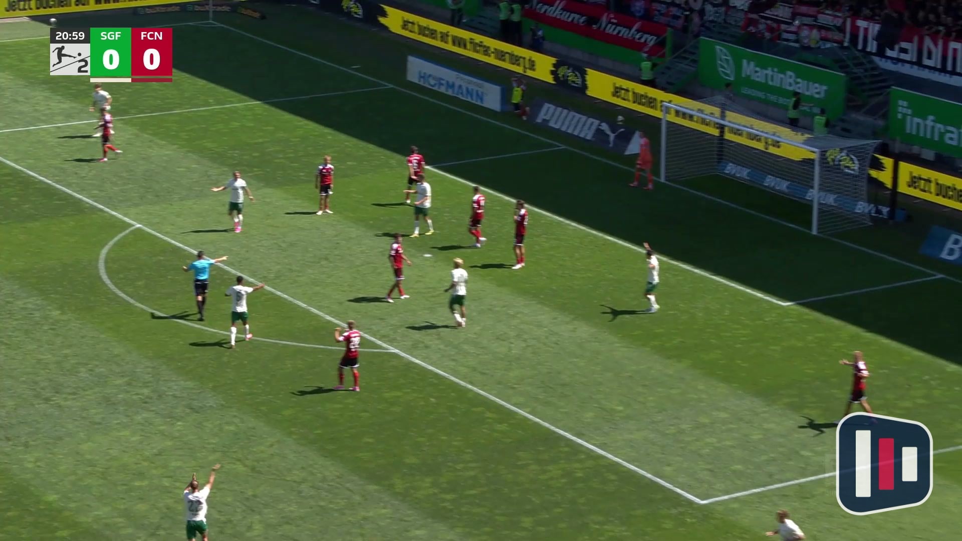 Greuther Furth x Nurnberg: veja melhores momentos do duelo na Bundesliga 2