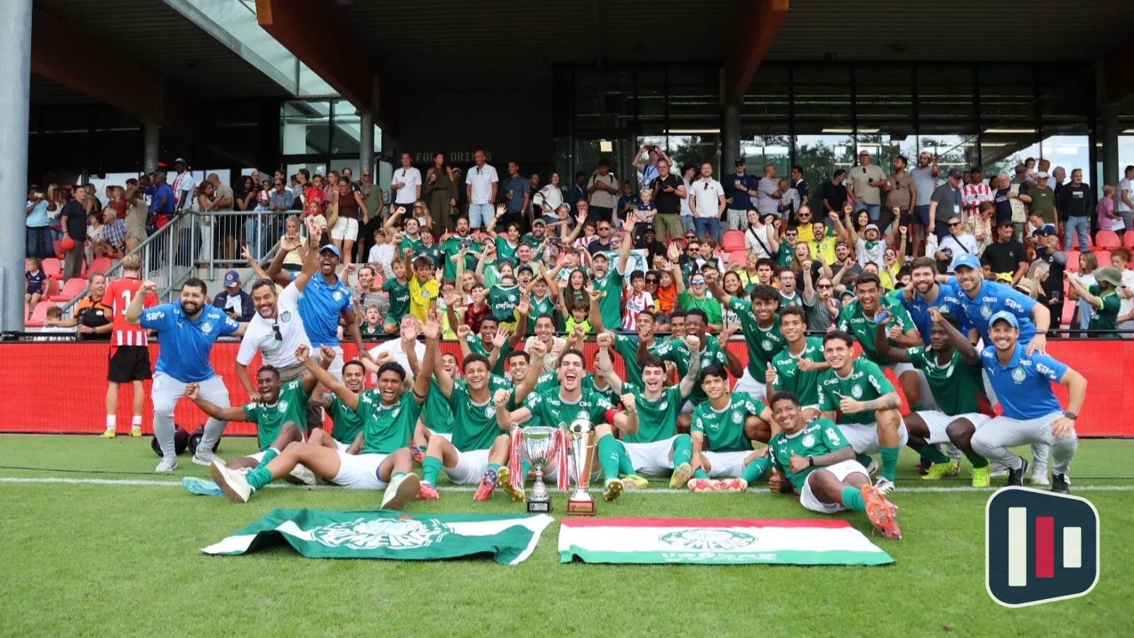 Palmeiras Sub-20 vence PSV e fatura Otten Innovation Cup invicto na Holanda