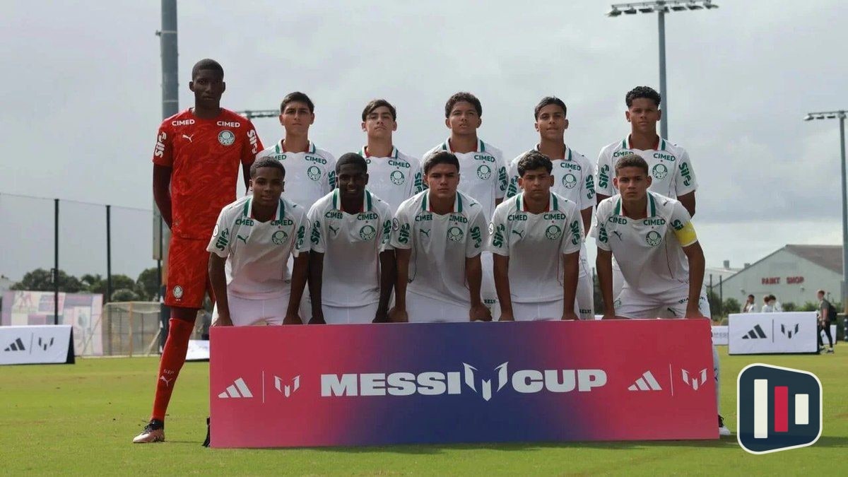 Palmeiras vence Barcelona na estreia da Messi Cup e abre vantagem no grupo