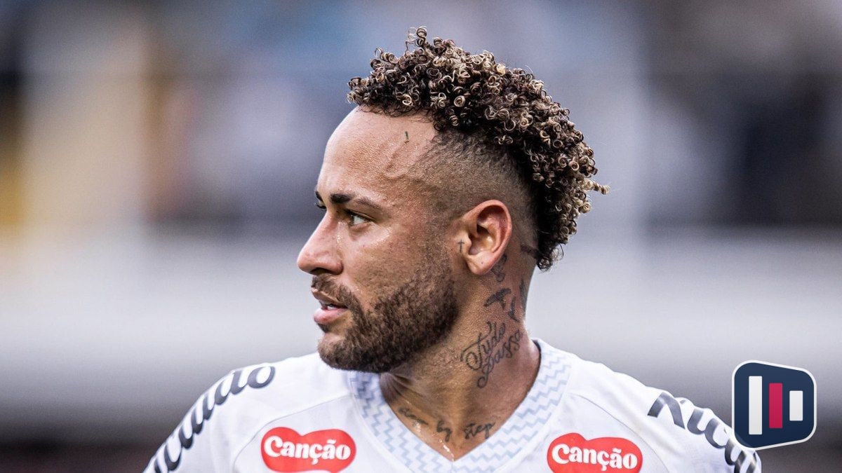 Neymar marca na Vila e responde críticas comemorando com gesto de pôquer