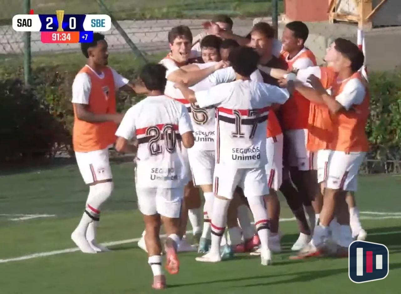 São Paulo vence EC São Bernardo e avança às oitavas do Paulista Sub-20